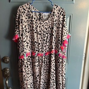 Chic Soul Leopard Print Dress